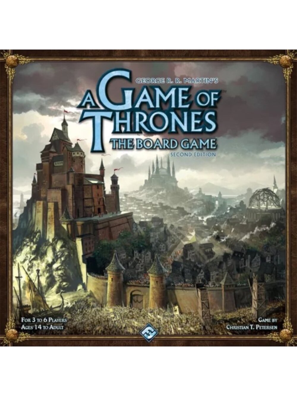 A Game of Thrones Board Game 2nd Edition + A Feast for Crows Expansion Fun HBO